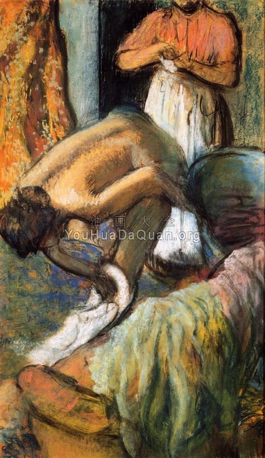 Breakfast after the Bath - 埃德加·德加